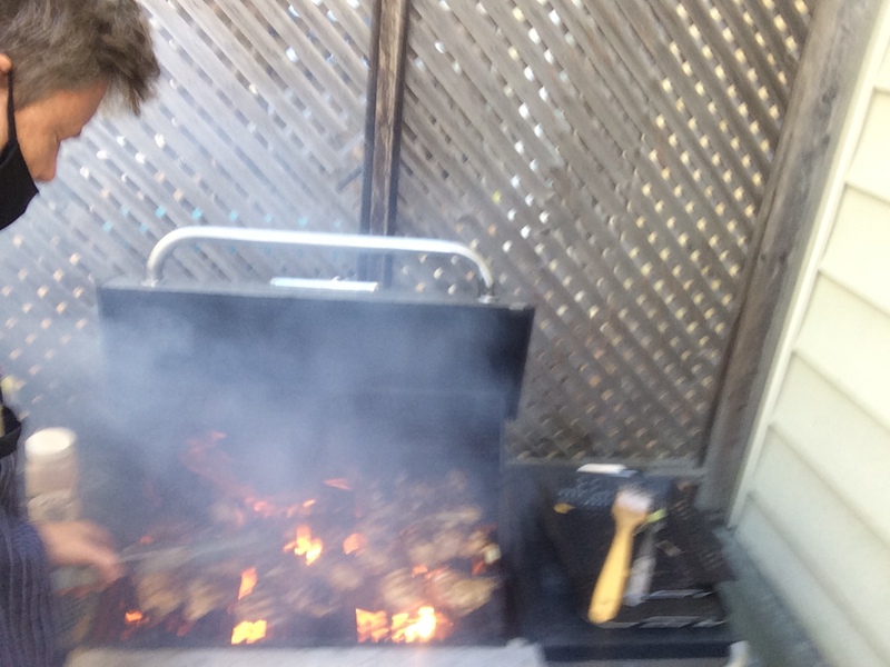 Randomly selected image of volunteers and/or meals