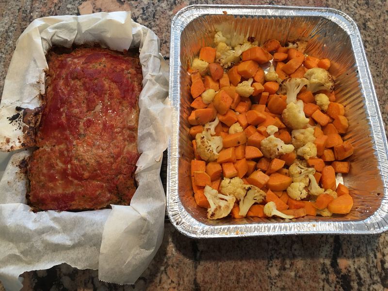 Randomly selected image of volunteers and/or meals